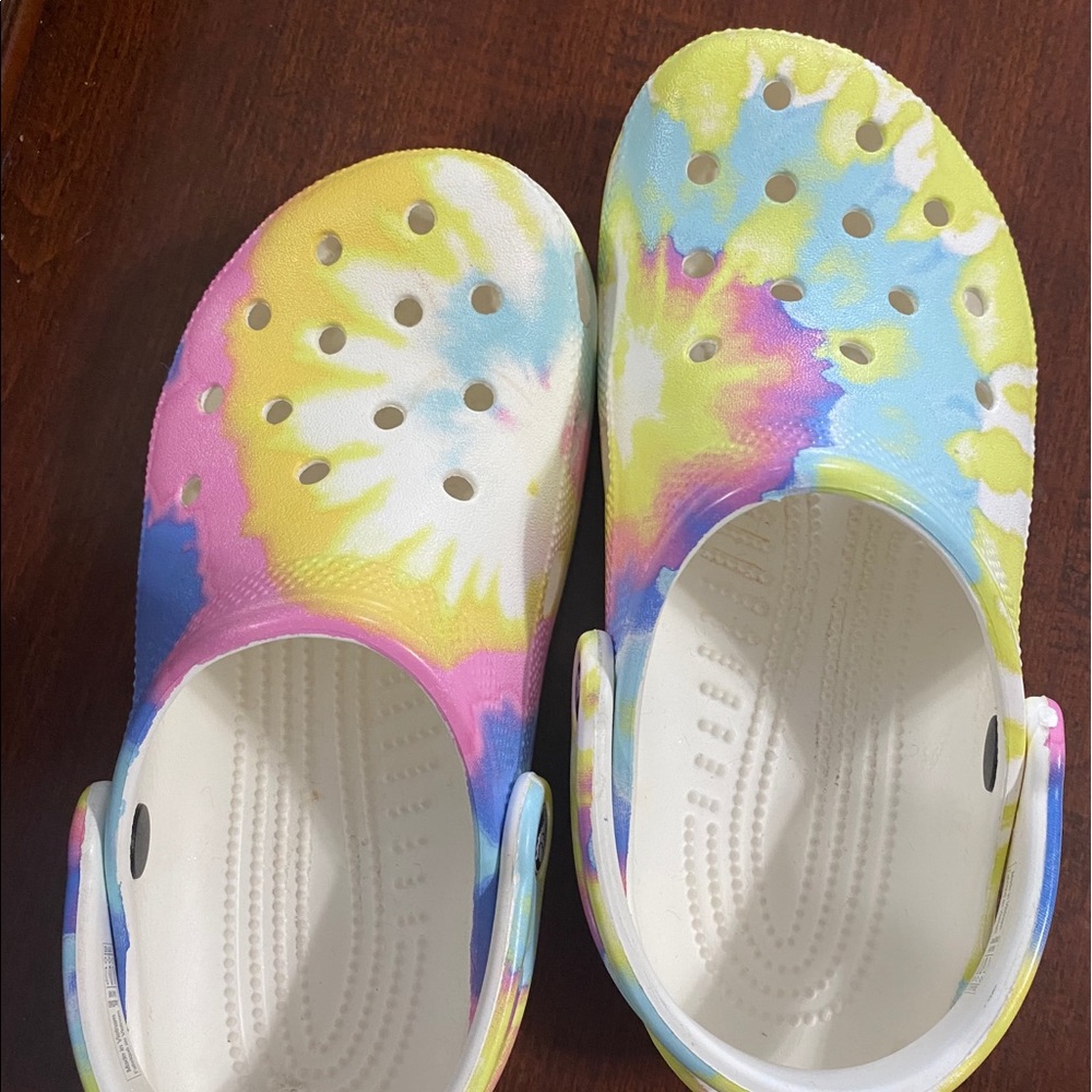 Tie-Dye Crocs
